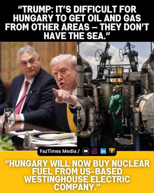 Trump Grants Hungary Exemption from Russian Oil & Gas Sanctions: Orbán