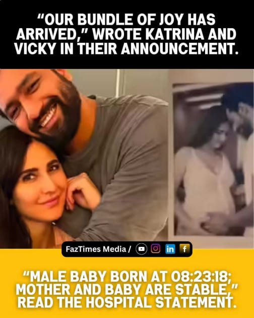 Katrina Kaif & Vicky Kaushal Baby Boy Health Update: Mother & Child Stable