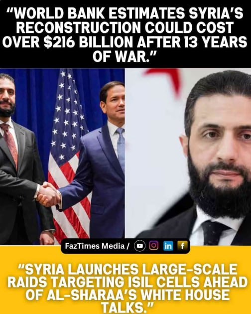 Syria’s Al-Sharaa Arrives in US for Historic White House Visit with Trump