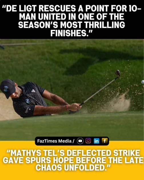 TOT 2-2 MUN: Stoppage-Time Goals Rock Tottenham vs Manchester United Draw