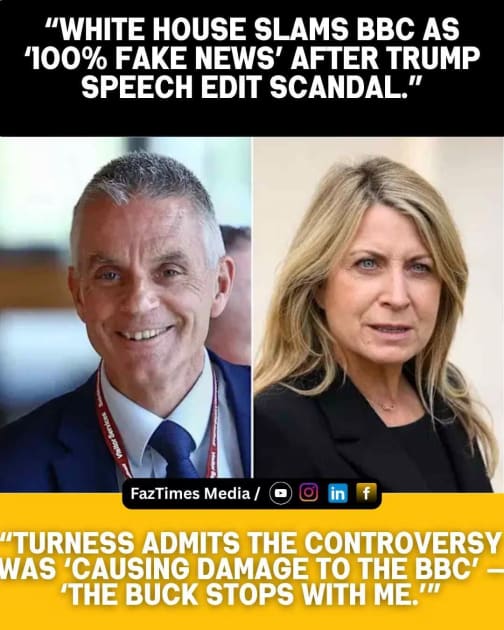 BBC DG Tim Davie & News CEO Deborah Turness Resign Over Trump Speech Edit