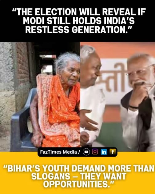 Bihar Election: Can Modi Overcome Gen Z Rage & Youth Unemployment?
