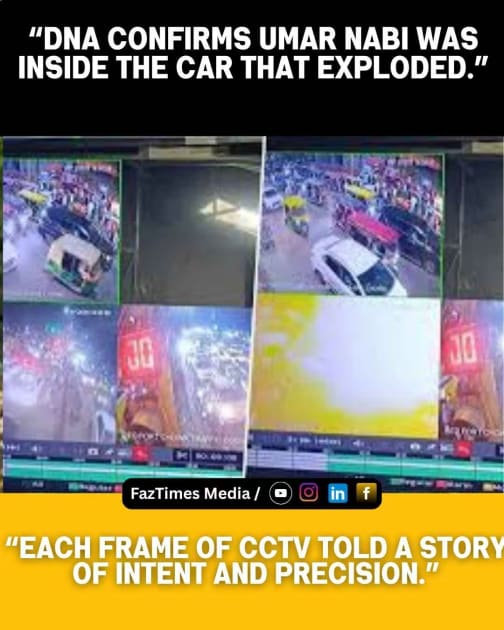 Delhi Red Fort Bomber Trace: Dr. Umar's Route from Dhaba to Blast Site via 50+ CCTVs