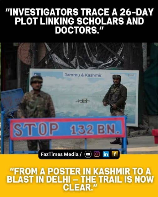 Jaish Terror Trail: From Kashmir Poster to Delhi Red Fort Car Blast — Full Timeline