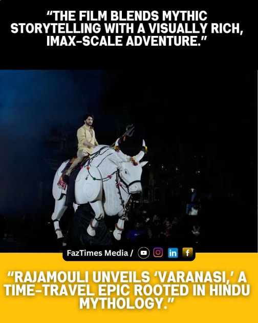 Varanasi: Rajamouli Unveils Time-Travel Epic with Mahesh Babu, Hindu Mythology