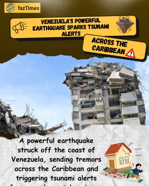 Venezuela's Powerful Earthquake Sparks Tsunami Alerts Across the Caribbean