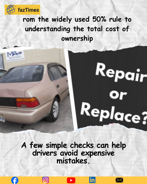 Repair It or Replace It? The Simple Rule That Could Save You Thousands