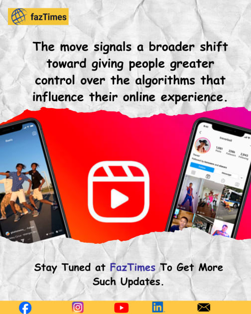 What If You Could Tell Instagram Exactly What You Want to Watch?