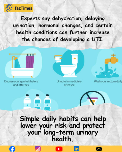 Why Women Are More Prone to Urinary Infections and How Simple Daily Habits Can Lower the Risk