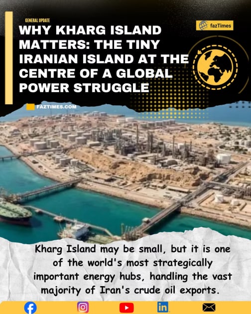 Why Kharg Island Matters: The Tiny Iranian Island at the Centre of a Global Power Struggle