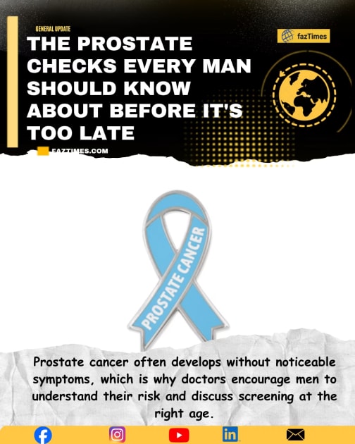 The Prostate Checks Every Man Should Know About Before It's Too Late