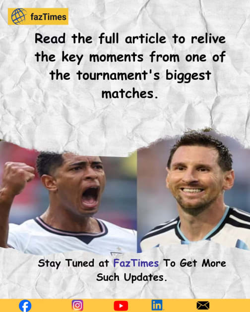 Argentina Fight Back to Beat England, Book Place in 2026 FIFA World Cup Final