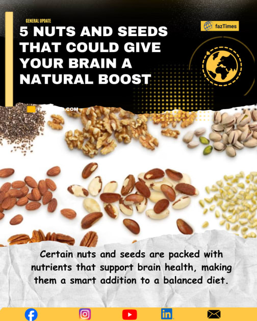 5 Nuts and Seeds That Could Give Your Brain a Natural Boost