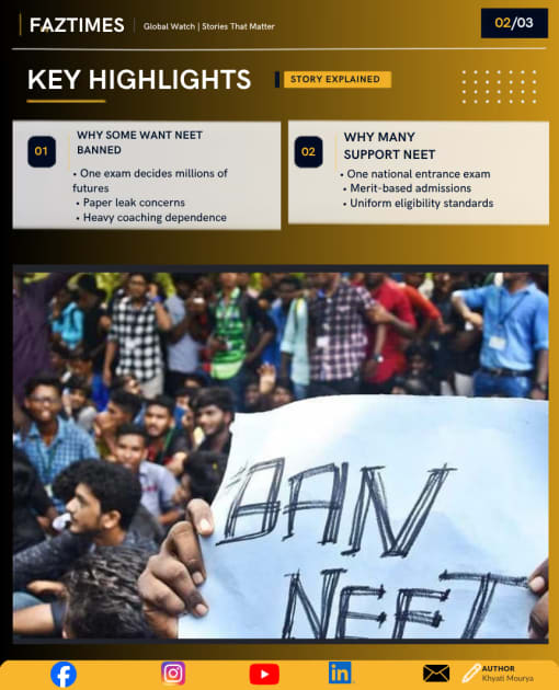 Banning NEET vs Making NEET Fairer: What's the Better Solution for India's Medical Admissions?
