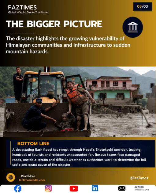 Nepal Flash Flood Disaster: Bhotekoshi River Surge Leaves Hundreds Missing