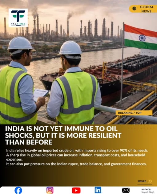 India Is Not Yet Immune to Oil Shocks, But It Is More Resilient Than Before