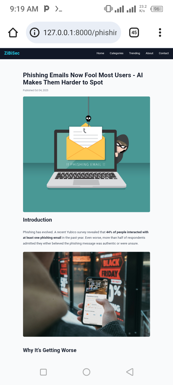 Building a Live Web Platform Using Only a Mobile Device — gallery 5