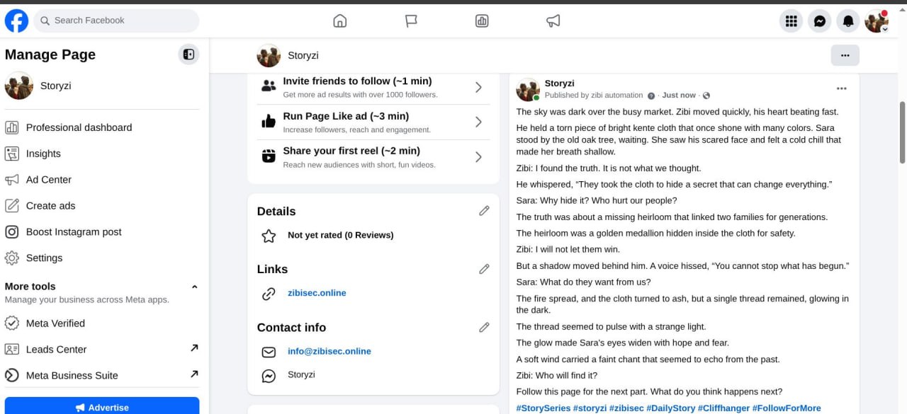 AI Storytelling Automation System for Social Media — gallery 3