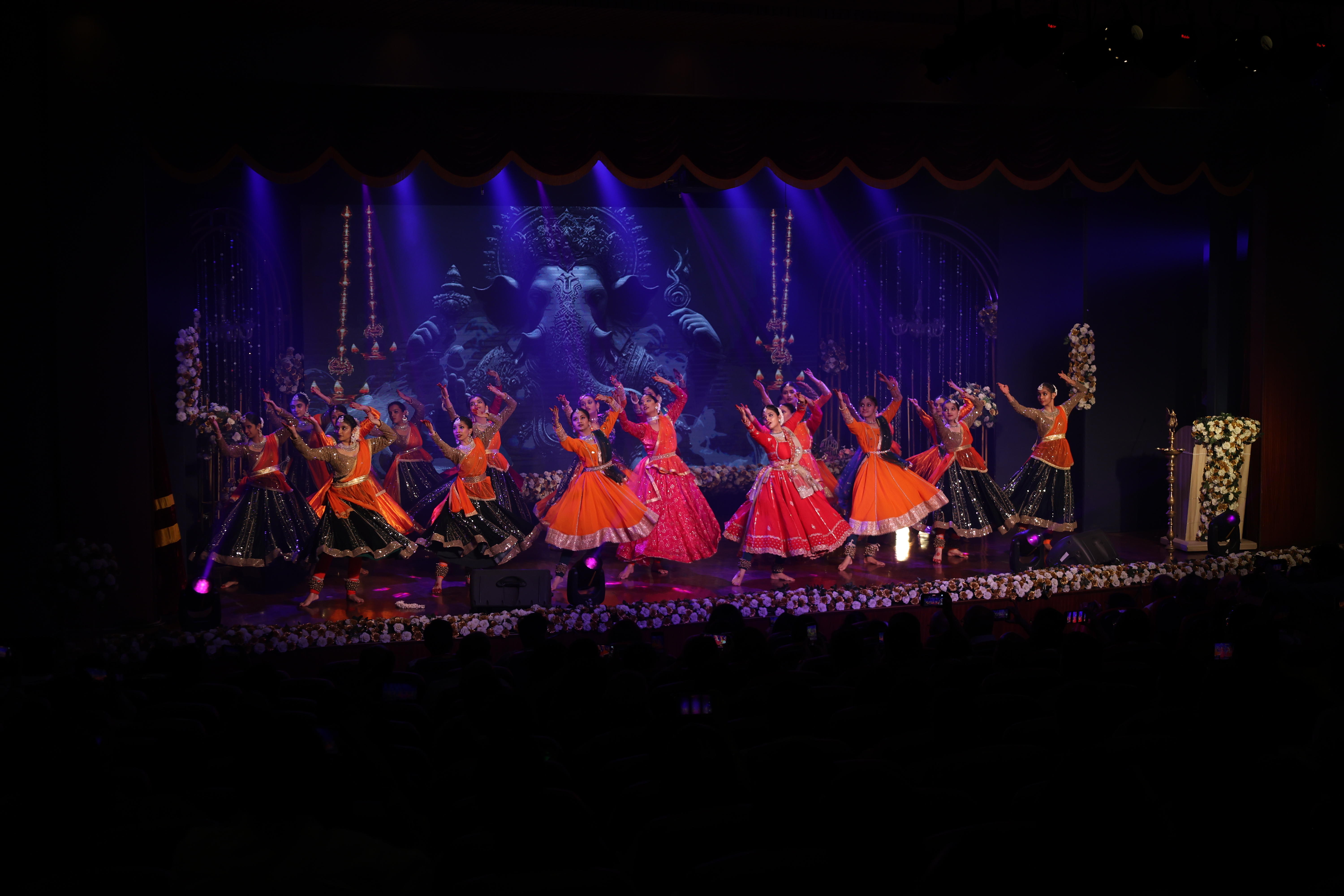 Cultural event performance by Aadi Shakti students