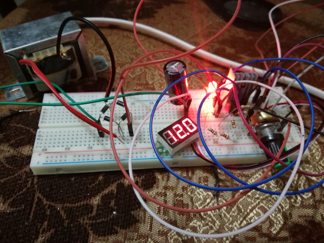 220V AC To Variable 0-12V DC Converter (DC Power Supply) - image 2
