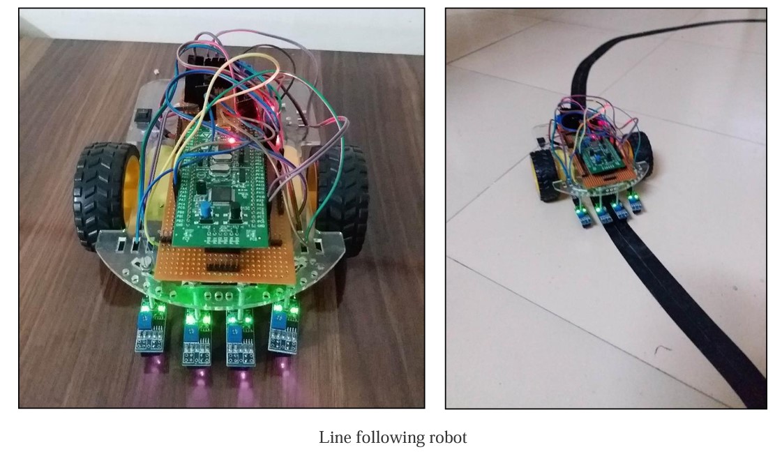 Line Following Robot Using STM32F1 Microcontroller - image 1