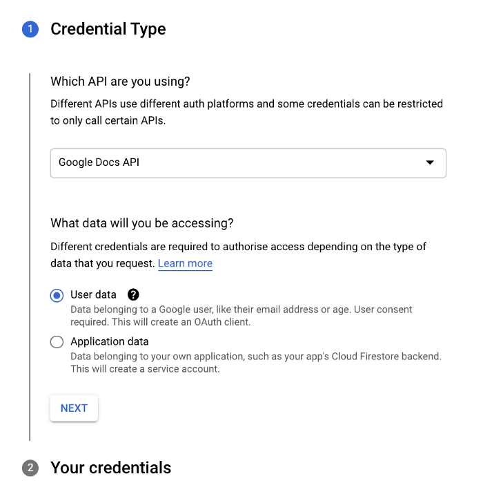 Google API