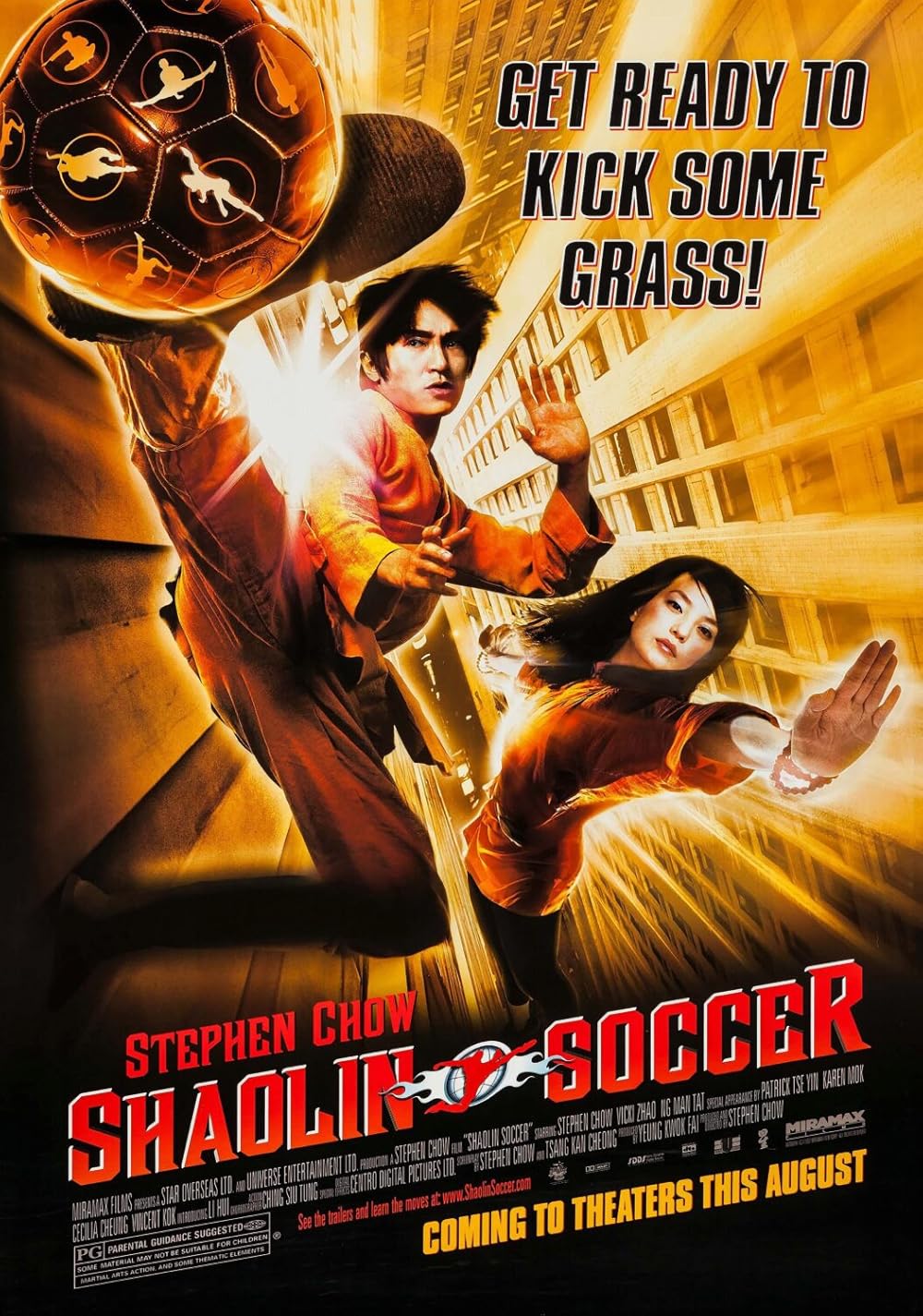 Featured picture for the movie; Shaolin Soccer - YANGA