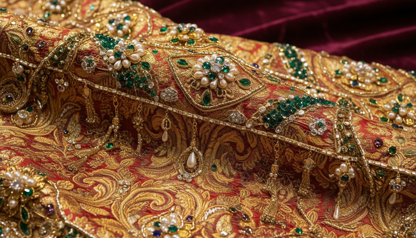 Seni Tekstil Mewah pada Kain Brokat