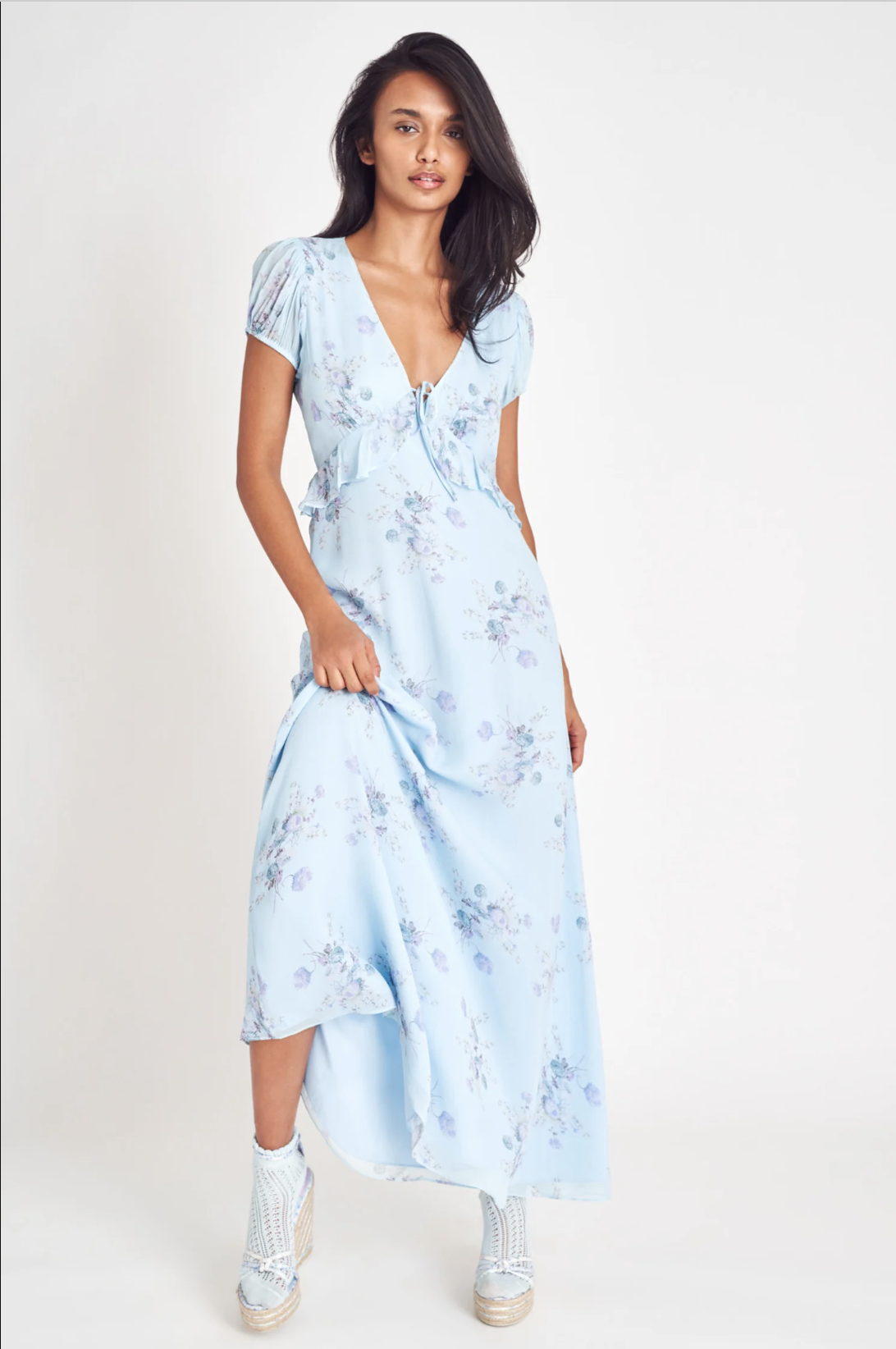 LoveShackFancy - Lillian Maxi Dress - UK 6
