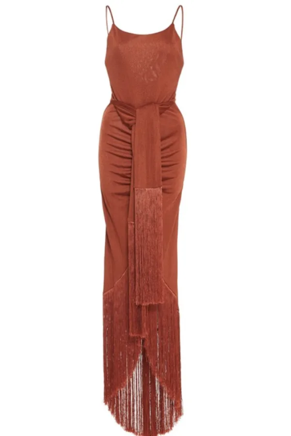 Cult gaia fringe dress sales