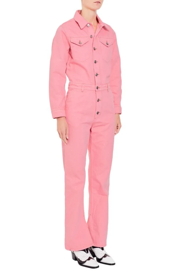 Ganni pink jumpsuit hotsell