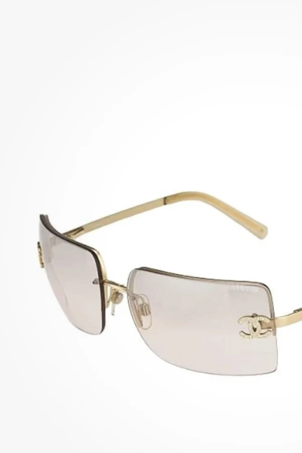 ✨CHANEL✨サングラス リムレス 4092-B ゴールド ココマーク y2k CHANEL サングラス リムレス 4092-B ゴールド ココマーク y2k