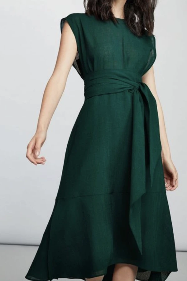 Rent Freya Midi Dress Teal Cefinn HURR