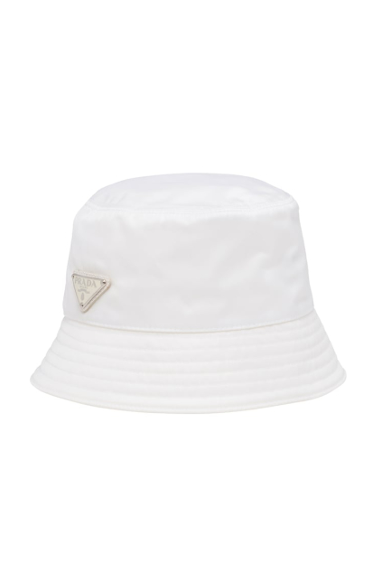 Yellow Ardesia Nylon Bucket Hat Prada