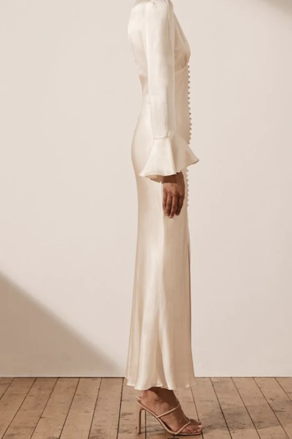 Shona joy frill cuff dress clearance