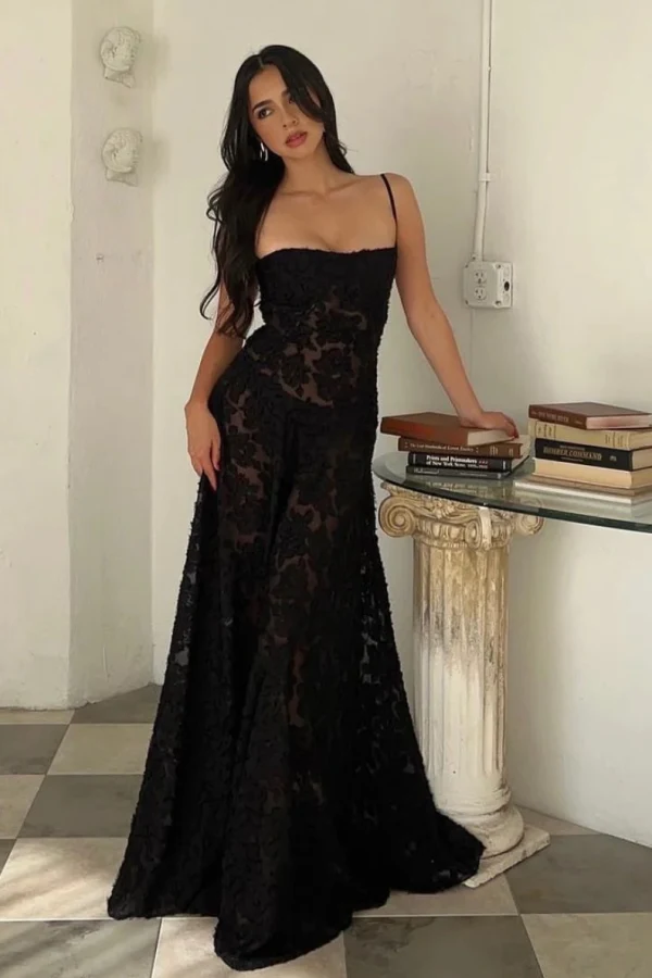 Rent Seren Black Floral Maxi Dress House of CB HURR