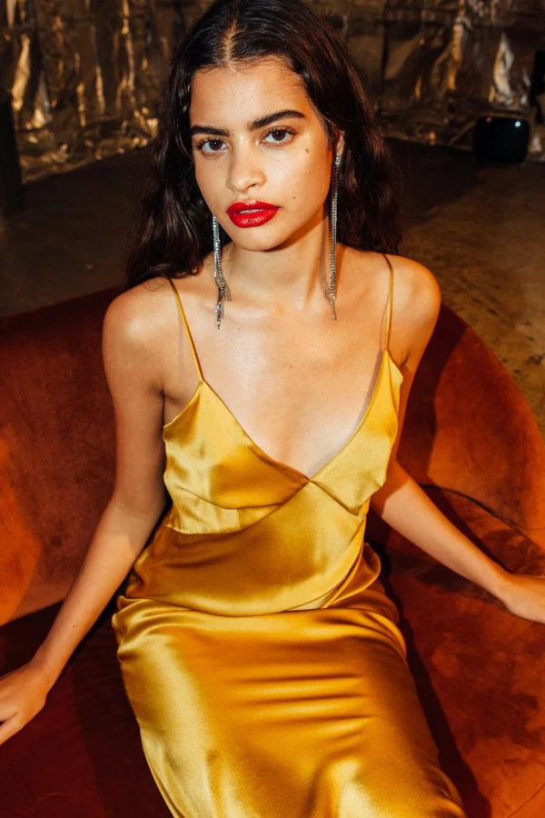 Rent Issa silk slip dress Olivia von Halle HURR