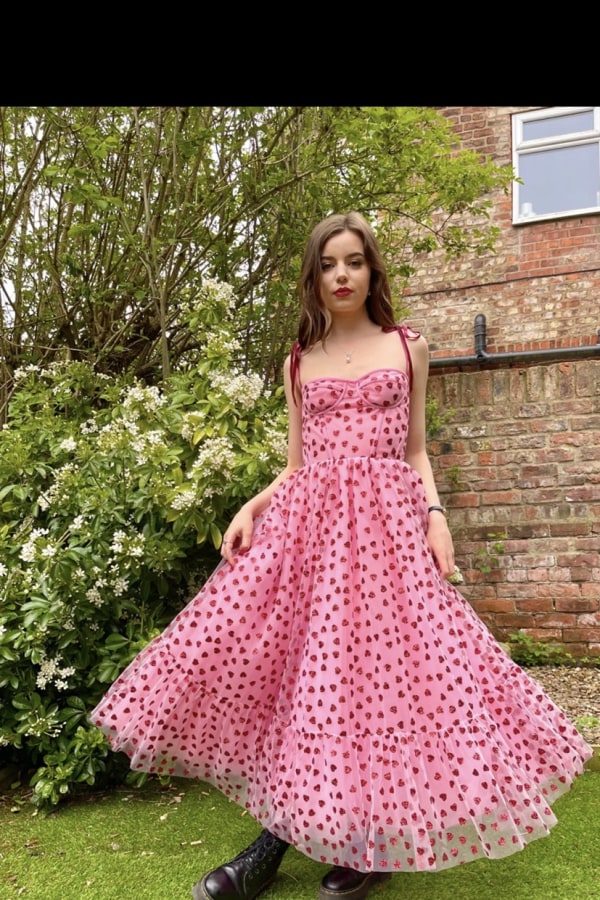 Rent Hearty Corset Midi Dress - Lirika Matoshi | HURR