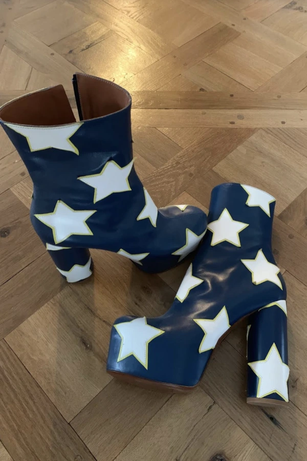 Vetements star platform outlet boots