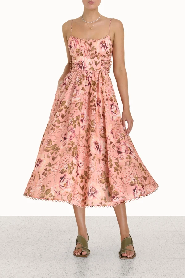 Rent Rosa Laced Picnic Dress - Zimmermann | HURR