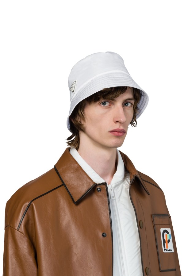 Rent Nylon Bucket Hat Size XL Prada HURR