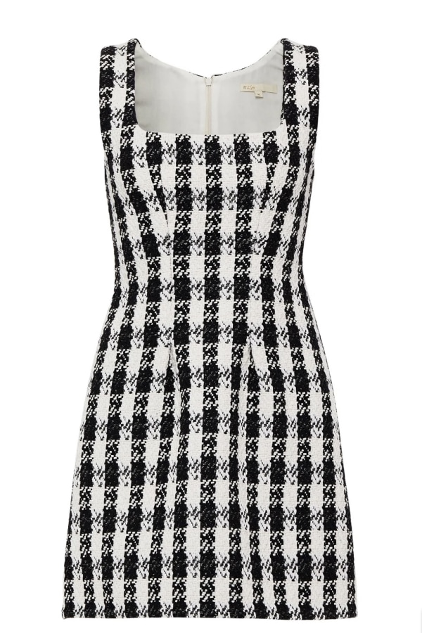 Rent Rocky Checked mini dress - Maje | HURR