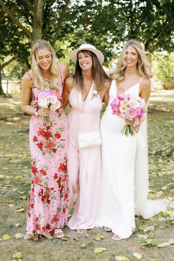 Rent Pink floral maxi dress - Reformation | HURR