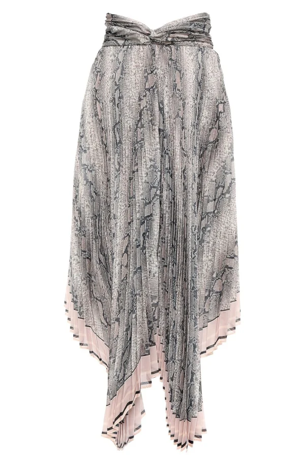 Rent Asymmetric twist-front skirt - Zimmermann | HURR