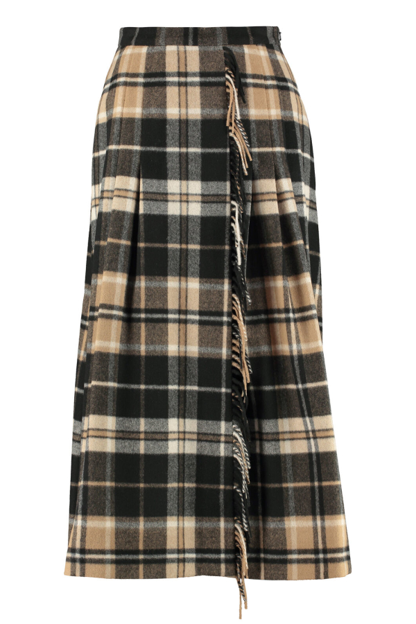 Rent Diletta Plaid Skirt - Max Mara | HURR