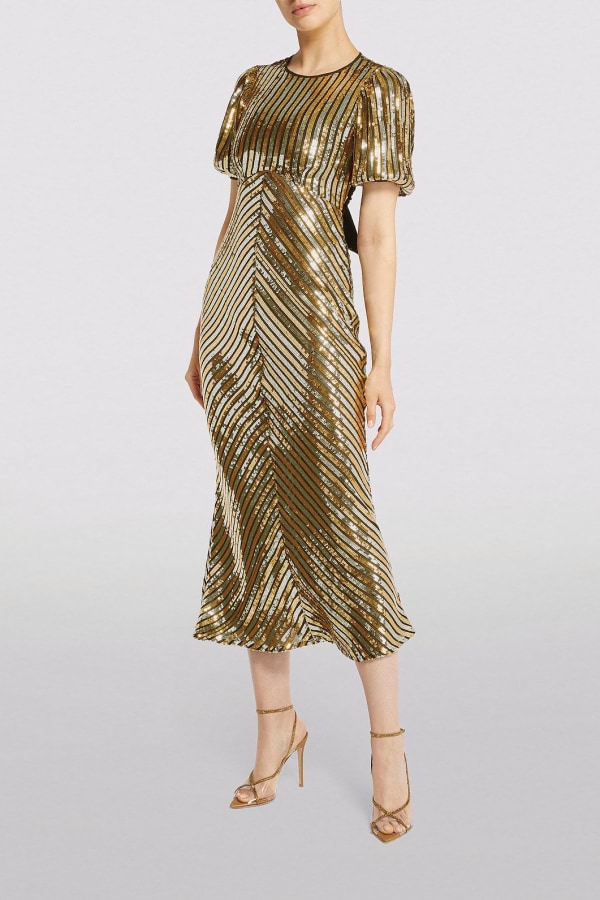 Rent Daisy sequin dress - RIXO | HURR