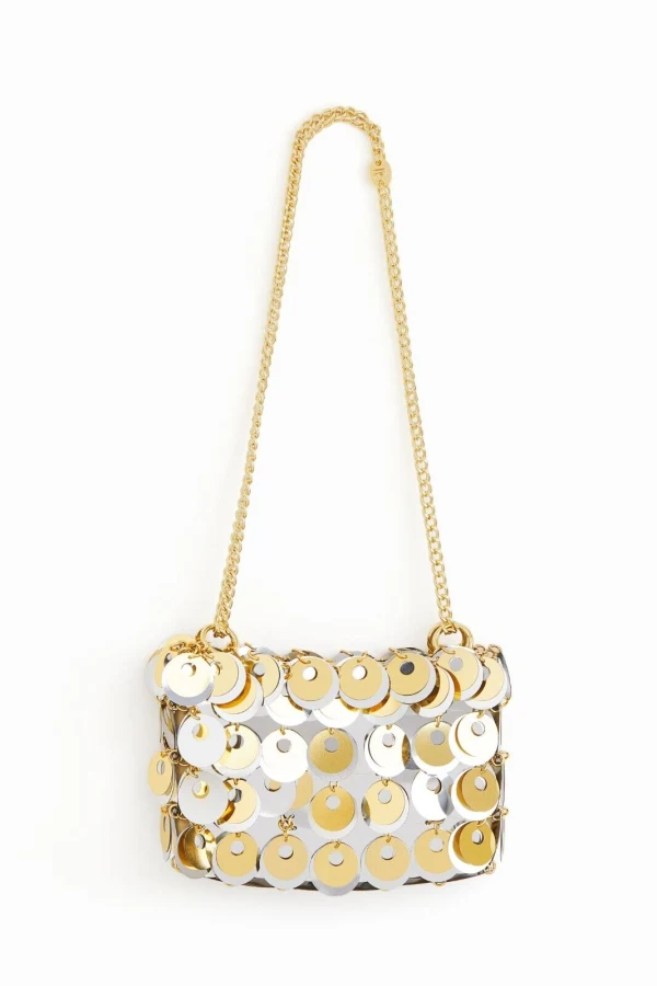 Rabanne H&M スパークル バッグ Rent Rabanne x H&M sequin disk shoulder bag - Paco Rabanne | HURR