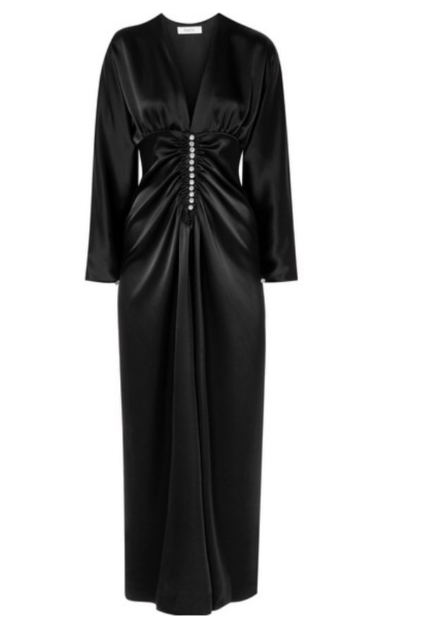 Rent Rita satin maxi dress - Racil | HURR