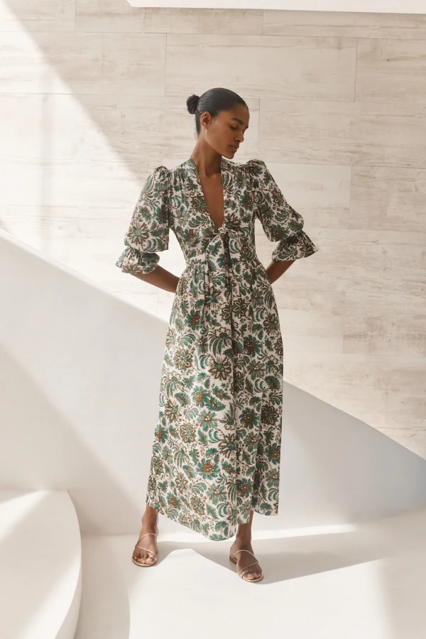 maxi bunny dress wiggy kit Wiggy - Our best-selling Bunny Dress, this season in blue ikat floral, as  seen on @ginniech00  feminine, flattering and designed to be worn season  after season