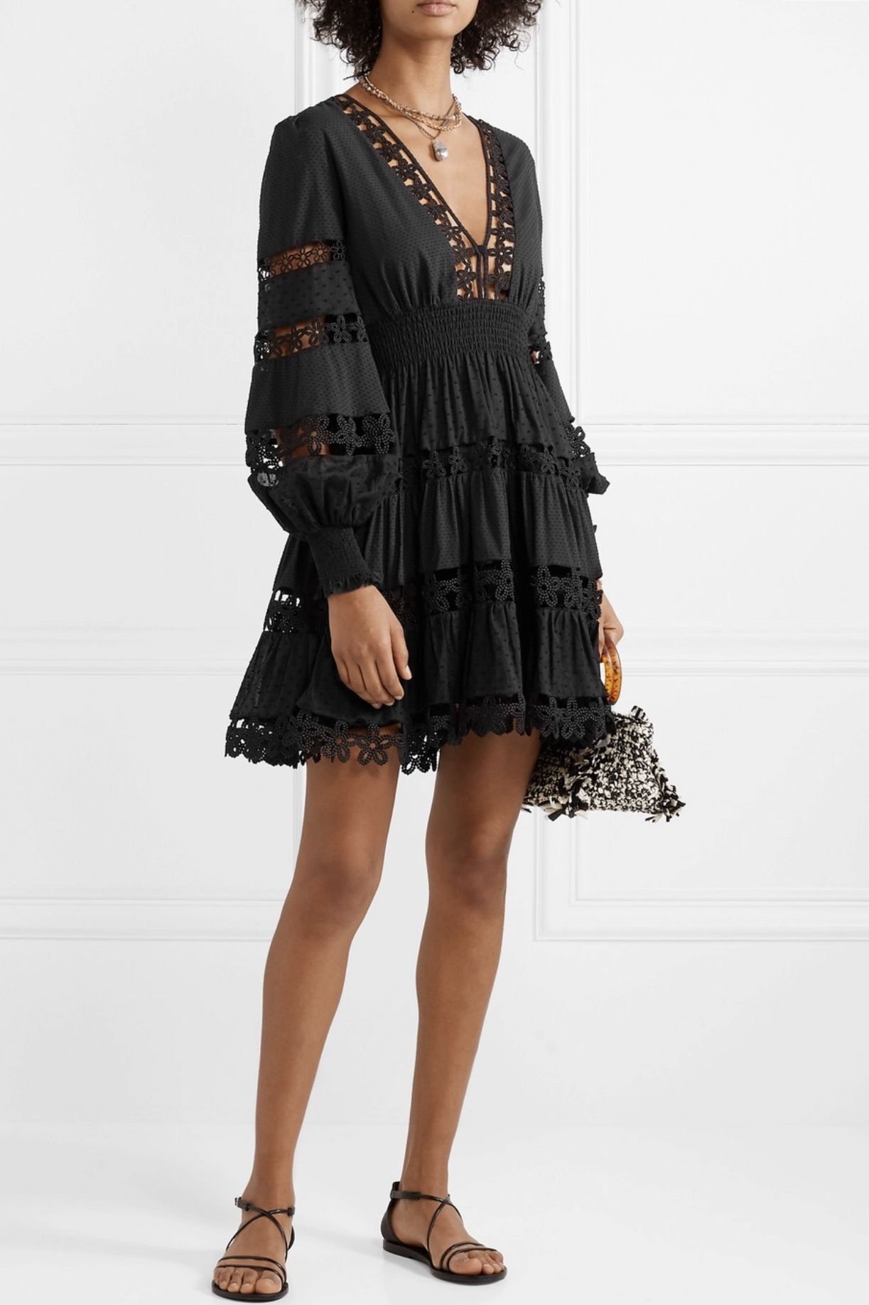 Rent Heather Plunge Long Dress - Zimmermann | HURR